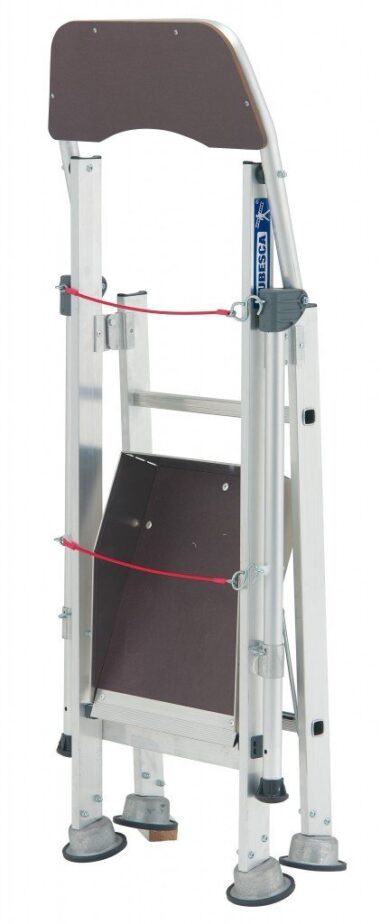 PLATEFORME STABIL TUBESCA-COMABI ALUMINIUM POUR LA MISE EN RAYONNAGE DE MAGASINS