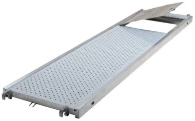 PLANCHER TOUT ALUMINIUM TUBESCA-COMABI A TRAPPE 0.73cm