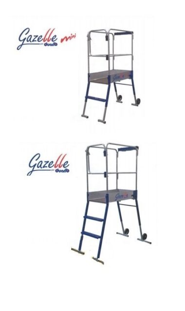 Plateforme de travail réglable Gazelle / Gazelle mini en acier époxy et galva - DUARIB