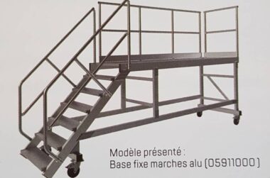 Plateforme Truck's Access en aluminium de Tubesca-Comabi