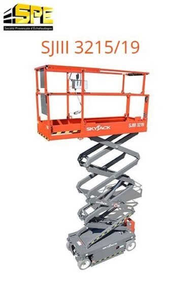 PLATES-FORMES ELEVATRICES A CISEAUX ELECTRIQUES SKYJACK SJIII3215/19