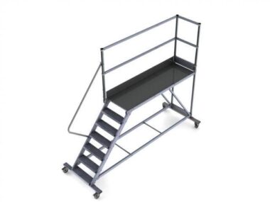 Plateforme roulante PTF en aluminium de Ultralu - longueur plateau 2.50 m