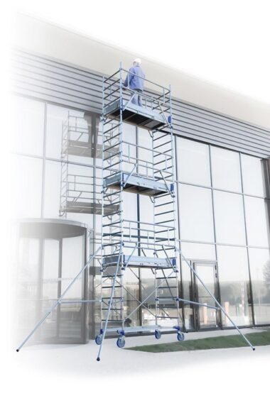 Acheter un échafaudage roulant Totem 2 line 180 en aluminium de Tubesca-Comabi