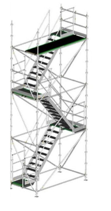 TOUR ESCALIER DE CHANTIER COMABI UNISTEP 6.00m PLANCHER