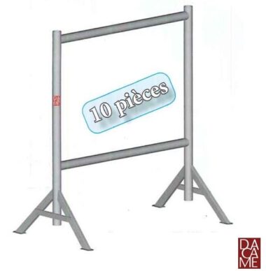 ECHAFAUDAGE TRETEAU DE MACON DACAME DCM 49 VENDU PAR LOT DE 10 PIECES